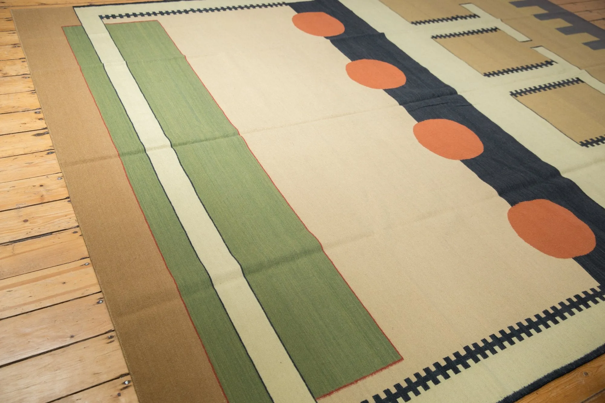 8.5x11.5 Vintage Contemporary Kilim Carpet