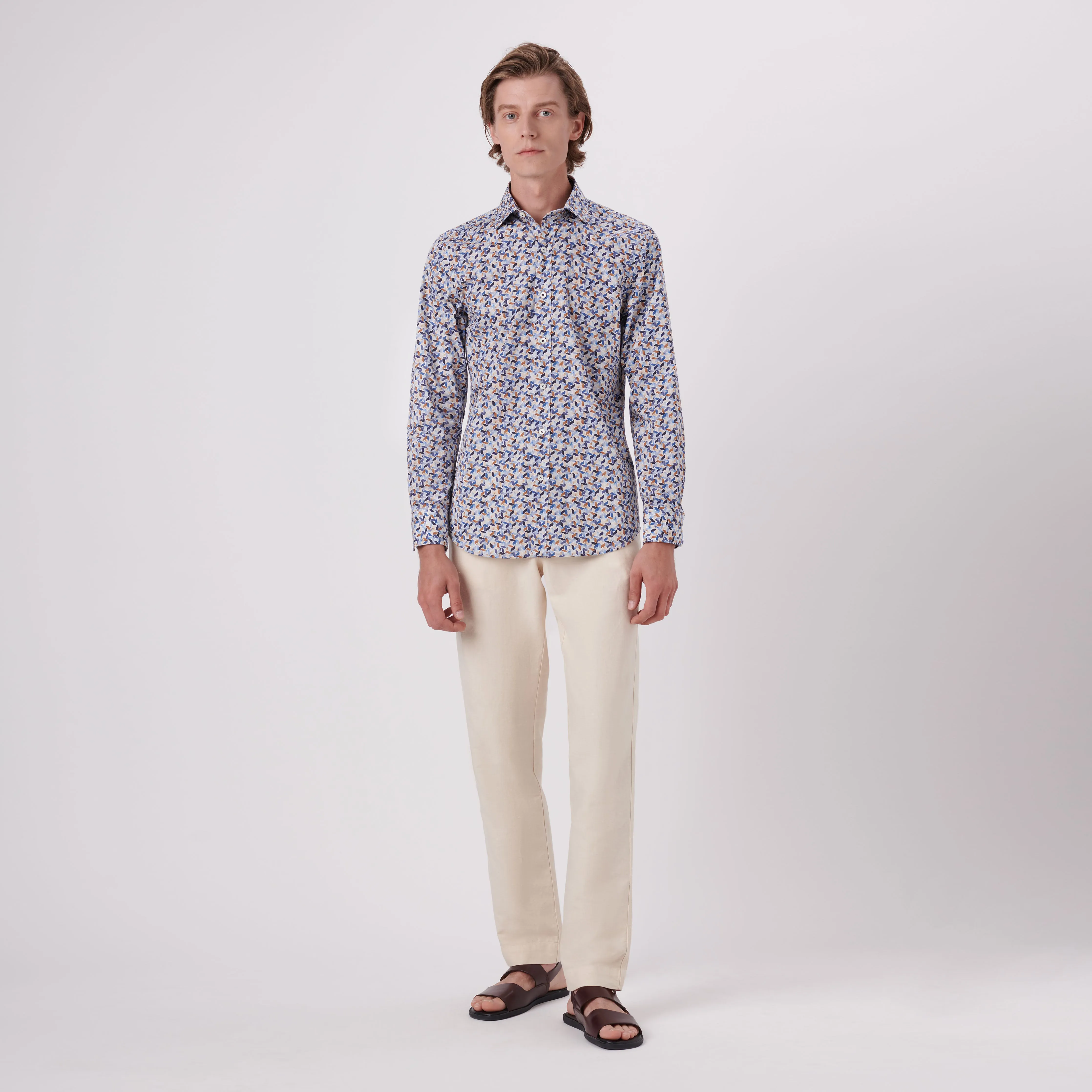 Axel Abstract Print Shirt
