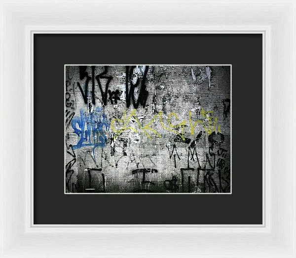 Brazil Graffiti - Framed Print