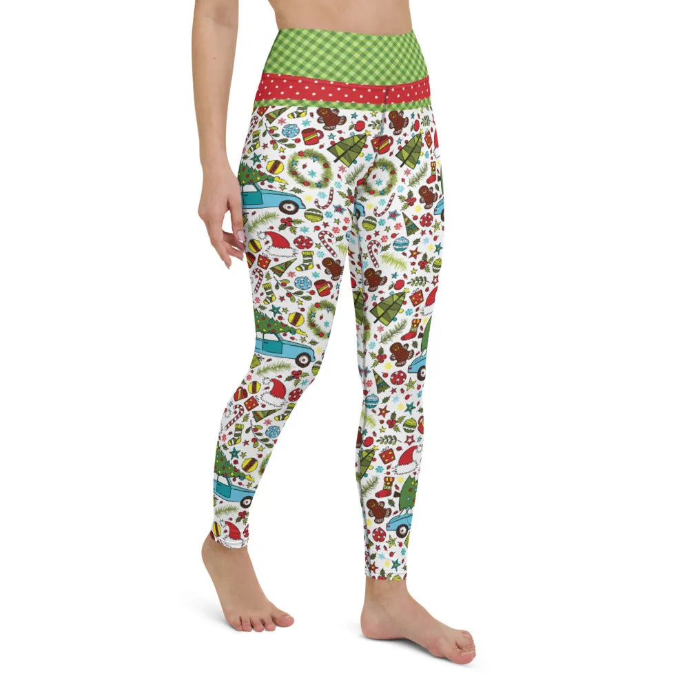 Crazy-Ass Leggings - All Things Christmas - Yoga Leggings