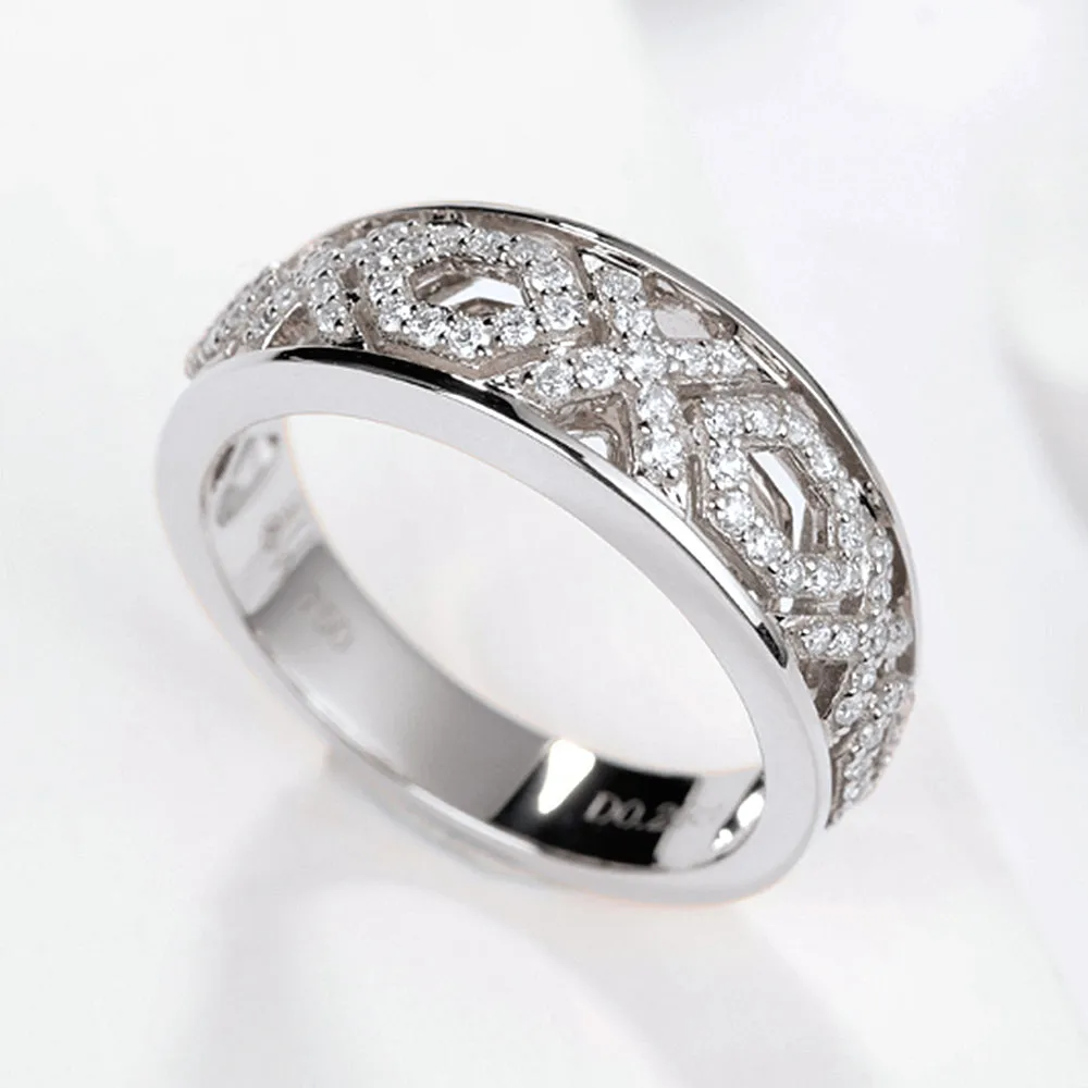 Diamond Geometric X-O Ring