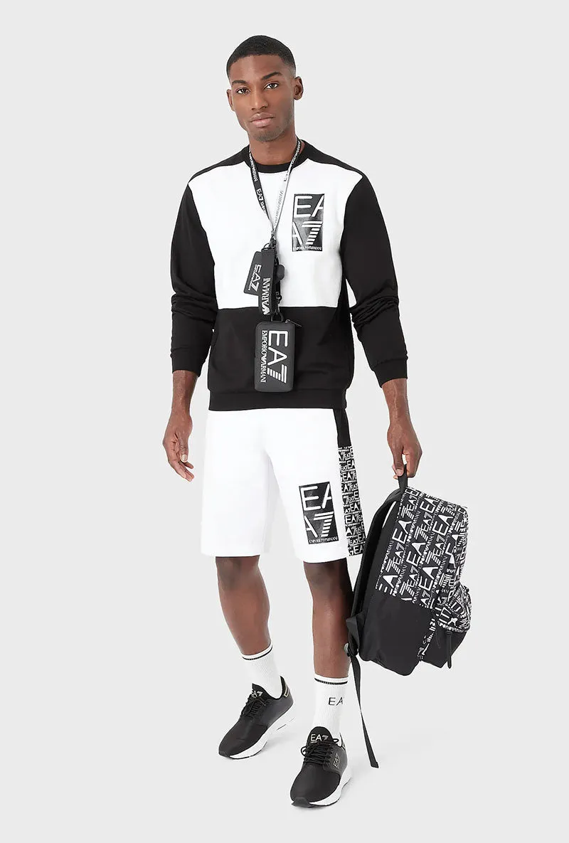 EA7 LOGO BARMUDA SHORTS