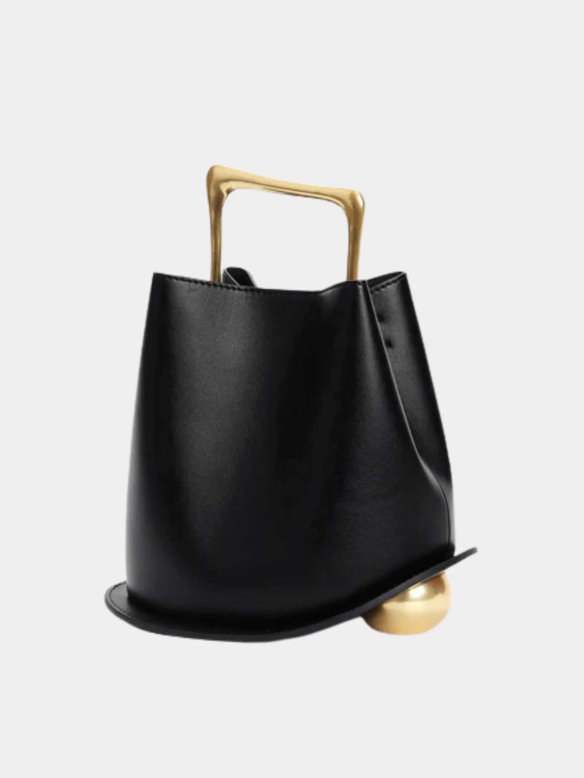 Geometric Artistic Genuine Leather Bag