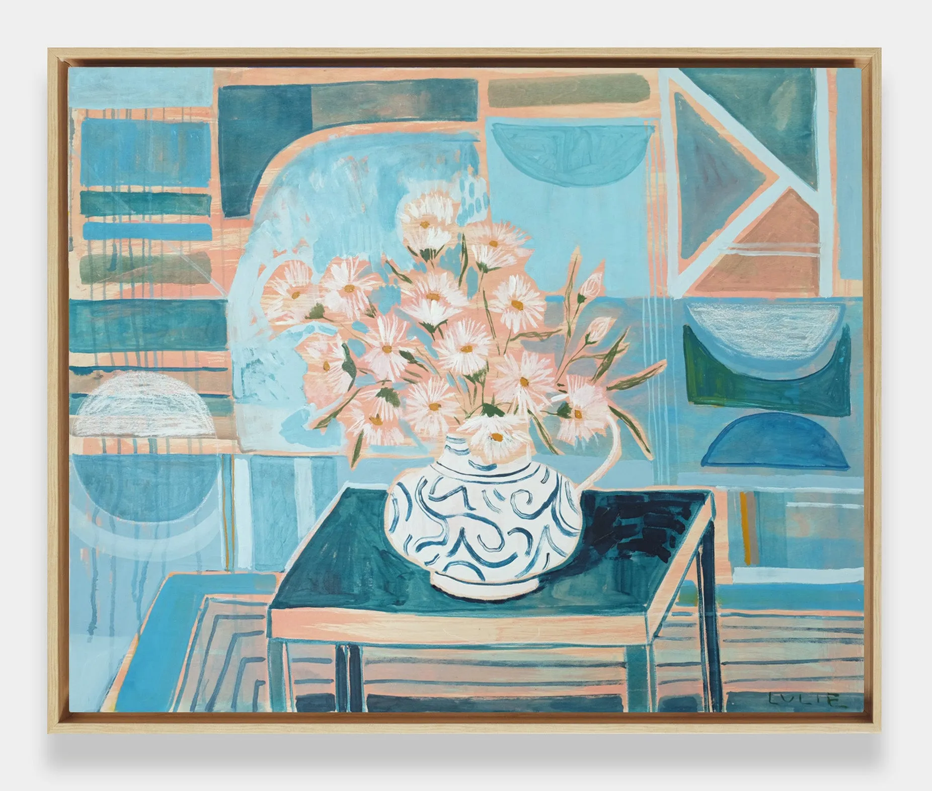Geometric Floral No. 9 - 30 x 40