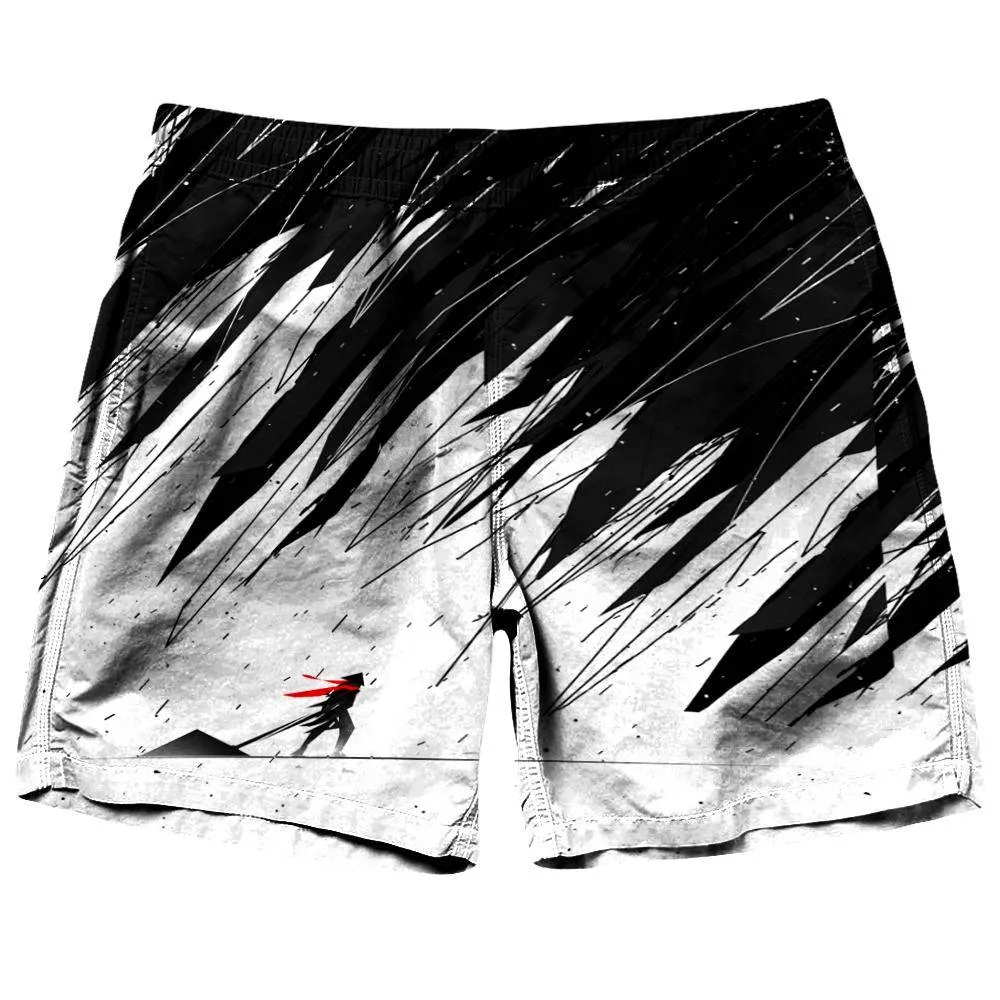 Geometric Storm Shorts