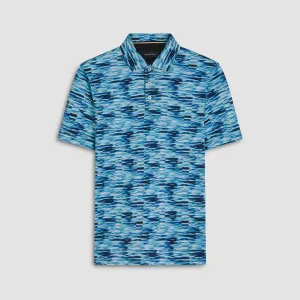 Hendrix Abstract Print Polo Shirt