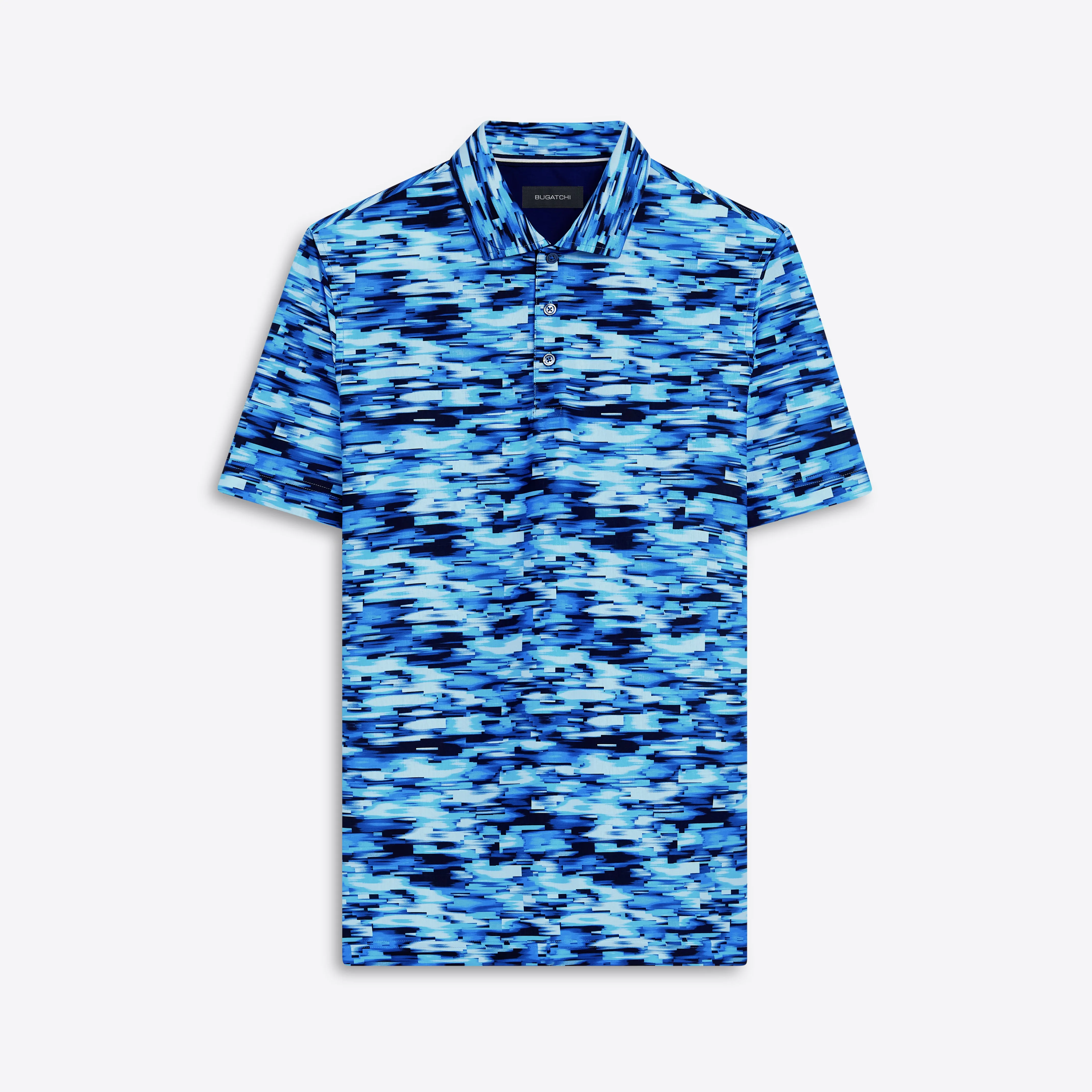 HENDRIX Abstract Print Polo