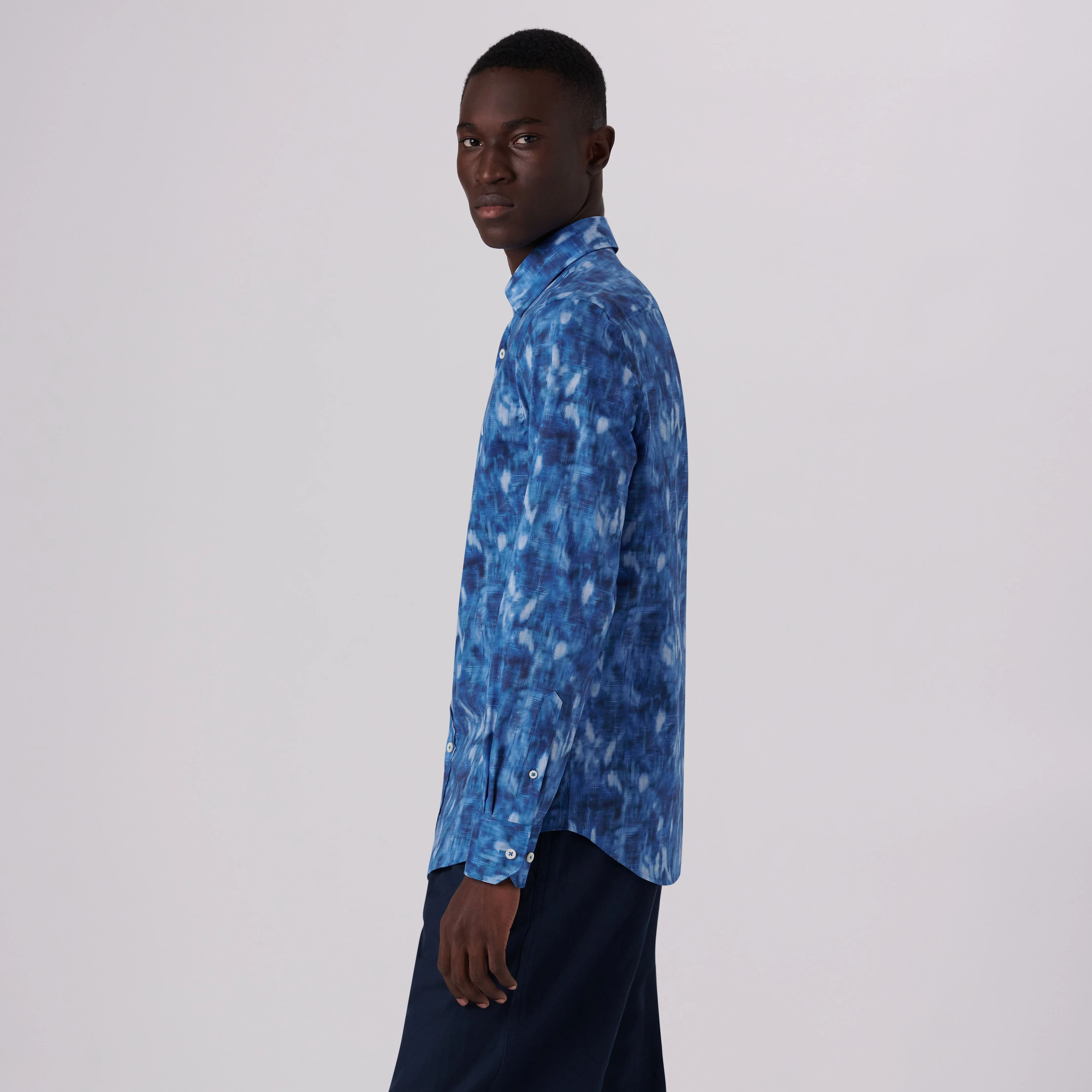 Julian Abstract Print Shirt