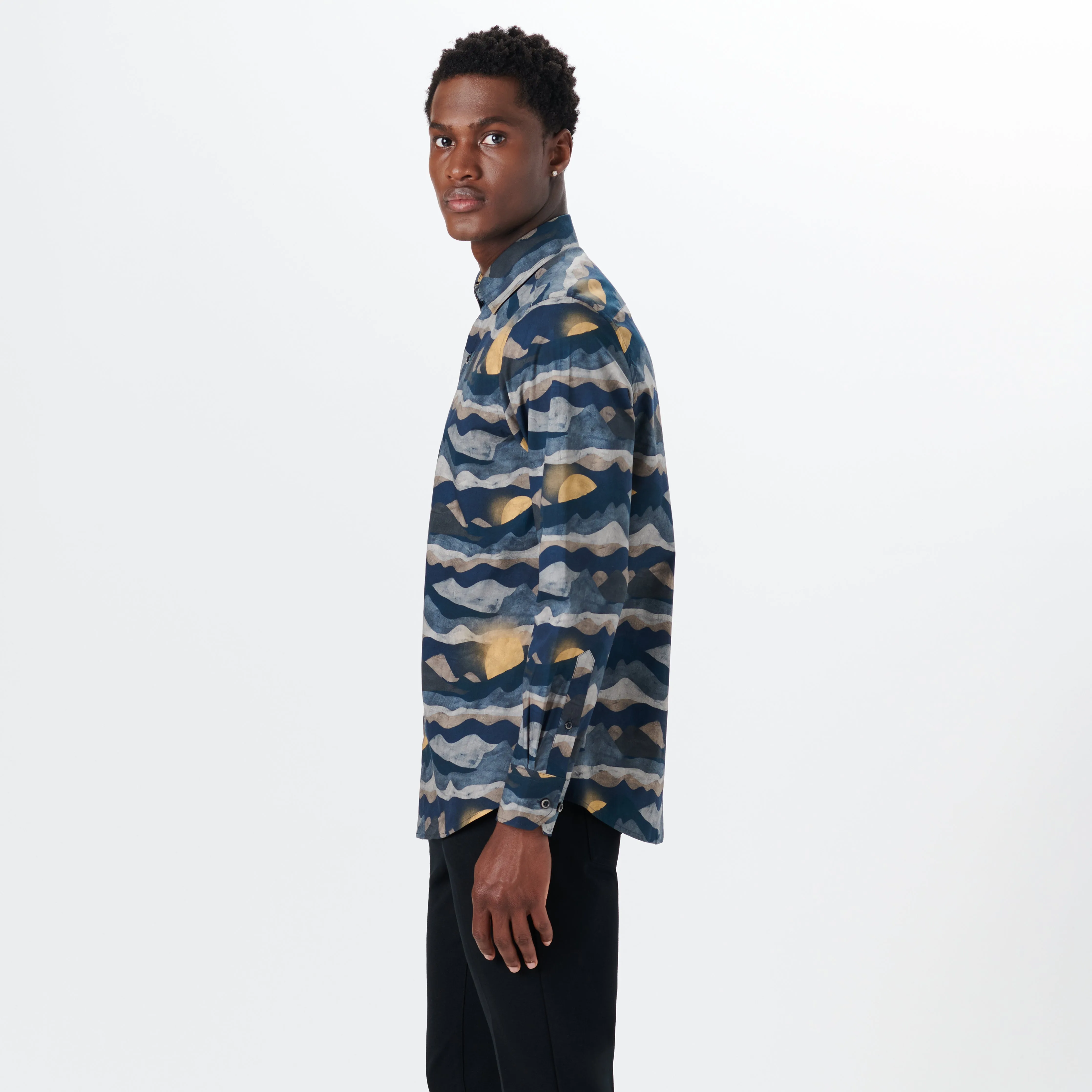 JULIAN Abstract Print Shirt