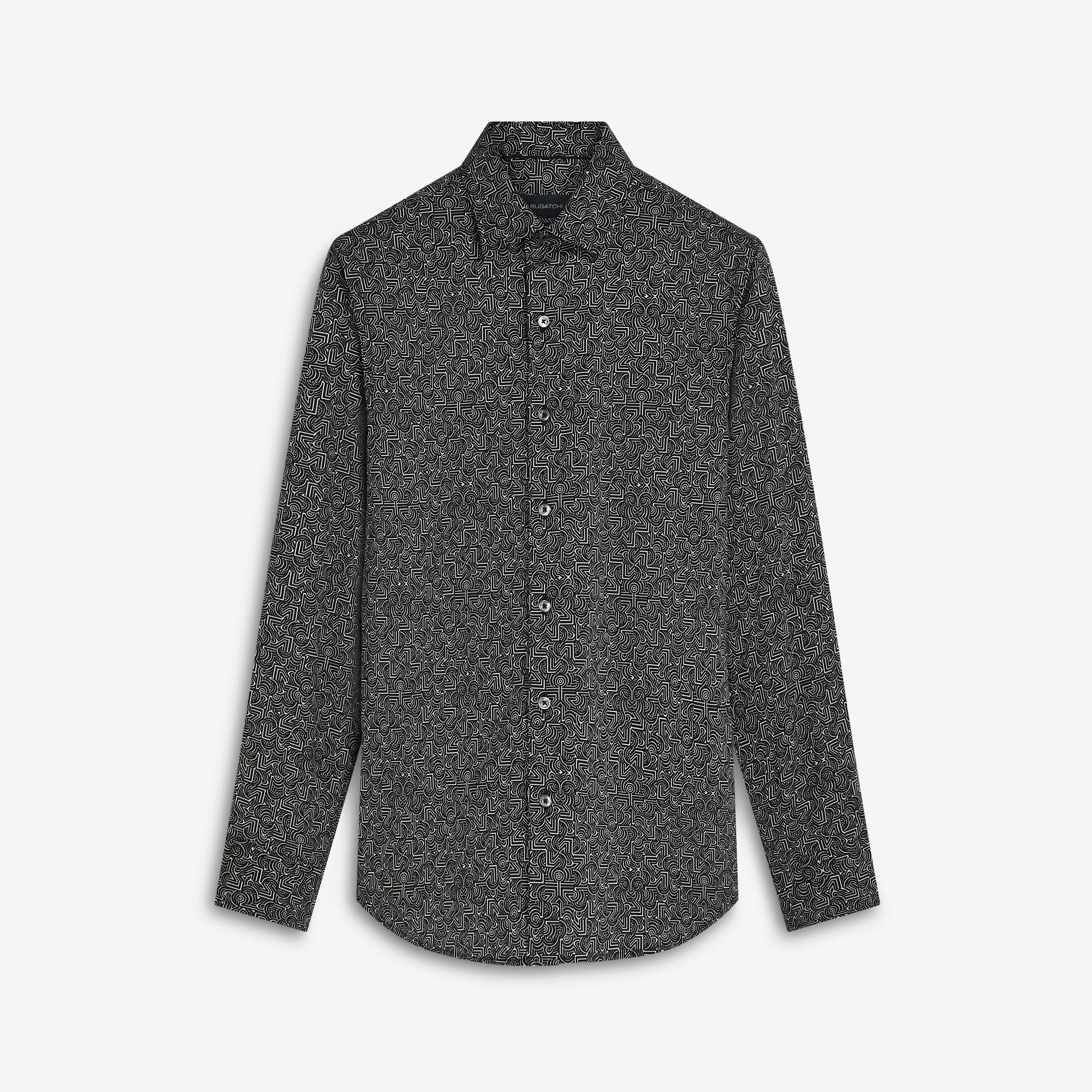 JULIAN Abstract Print Shirt