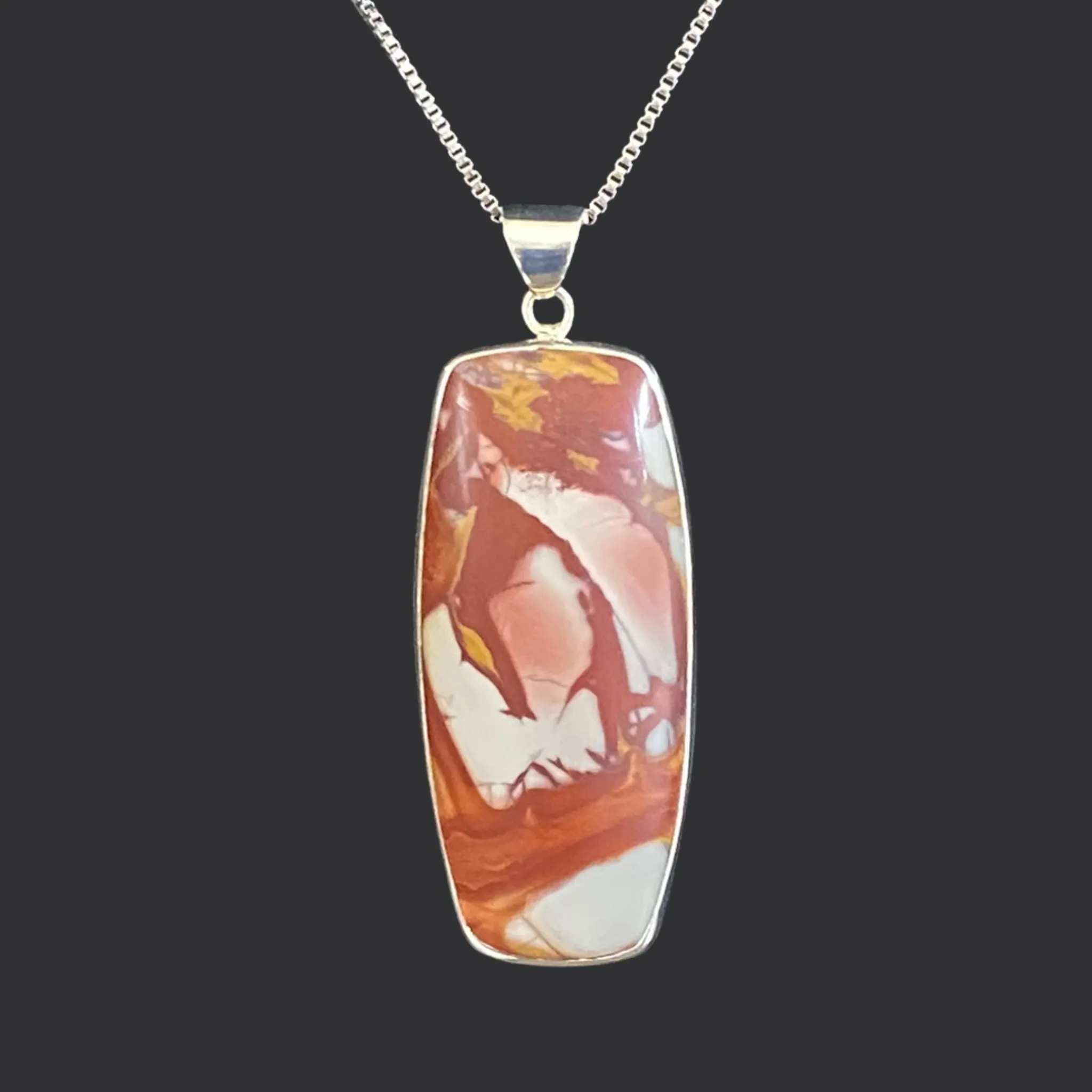 Noreena Jasper 925 Sterling Silver Pendant from Pilbara Jasper