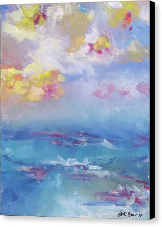 "Cloudy Abstract" - Canvas Print
