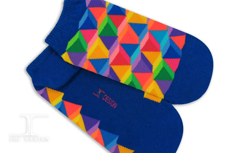 Rainbow Ankles Geometric Spectrum Pyramid