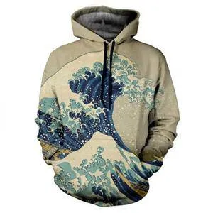 “Splatter Waves” Hoodie Collection - 13 Varieties