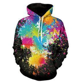 “Splatter Waves” Hoodie Collection - 13 Varieties