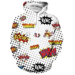 “Splatter Waves” Hoodie Collection - 13 Varieties