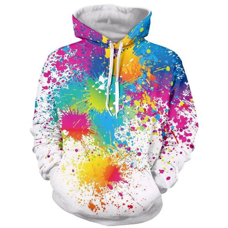 “Splatter Waves” Hoodie Collection - 13 Varieties