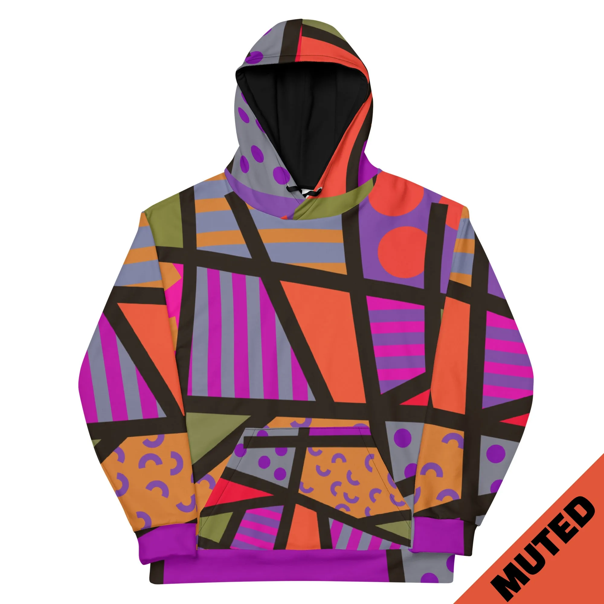 Unisex Hoodie, Memphis Harajuku