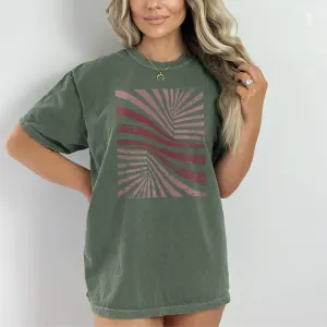 WAVE GEOMETRIC TEE